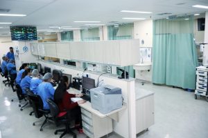 Unidade coronariana da UTI do Hospital Márcio Cunha, em Ipatinga
